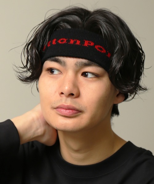 Manhattan Portage マンハッタンポーテージ の 販売禁止 Manhattan Portage マンハッタンポーテージ ロゴデザイン ヘアバンド ヘアバンド Wear