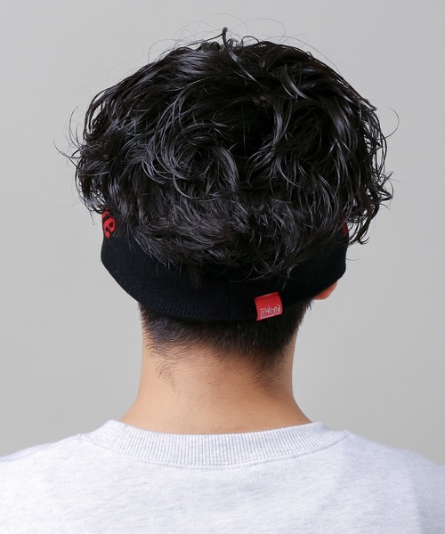 Manhattan Portage（マンハッタンポーテージ）の「【Manhattan Portage / マンハッタンポーテージ】ロゴデザイン ヘアバンド（ヘアバンド・メンズ・ブラック/イエロー/ブルー・ONESIZE）」の6枚目の写真
