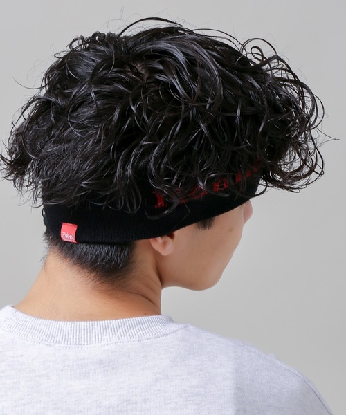 Manhattan Portage（マンハッタンポーテージ）の「【Manhattan Portage / マンハッタンポーテージ】ロゴデザイン ヘアバンド（ヘアバンド・メンズ・ブラック/イエロー/ブルー・ONESIZE）」の5枚目の写真