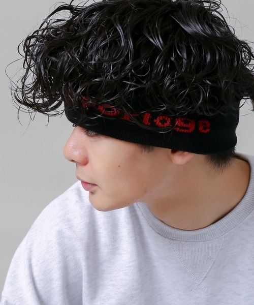 Manhattan Portage（マンハッタンポーテージ）の「【Manhattan Portage / マンハッタンポーテージ】ロゴデザイン ヘアバンド（ヘアバンド・メンズ・ブラック/イエロー/ブルー・ONESIZE）」の7枚目の写真