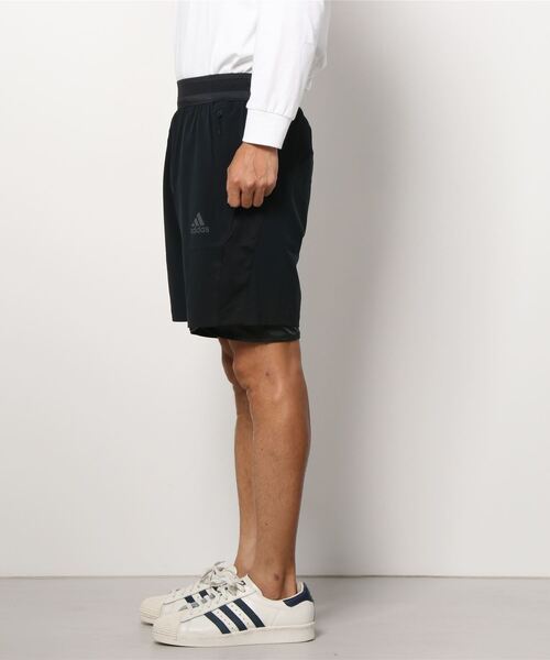 adidas（アディダス）の「アディダス adidas MH.RDYWARRIショーツ（その他パンツ・メンズ・ブラック・S/L/M/3L/LL）」の3枚目の写真