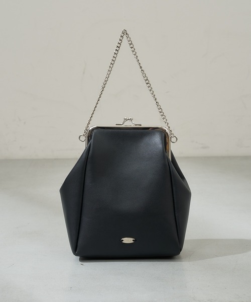 Chico（チコ）の「がま口ミニショルダーバック（ショルダーバッグ・レディース・ブラウン/ブラック系その他/ブラック/アイボリー・FREE）」の11枚目の写真