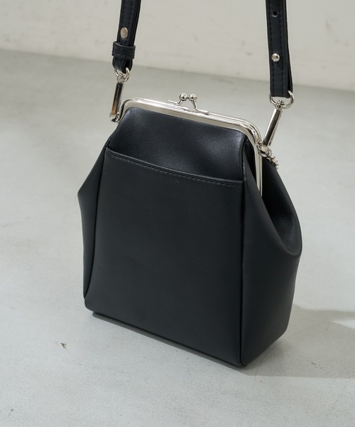 Chico（チコ）の「がま口ミニショルダーバック（ショルダーバッグ・レディース・ブラウン/ブラック系その他/ブラック/アイボリー・FREE）」の15枚目の写真