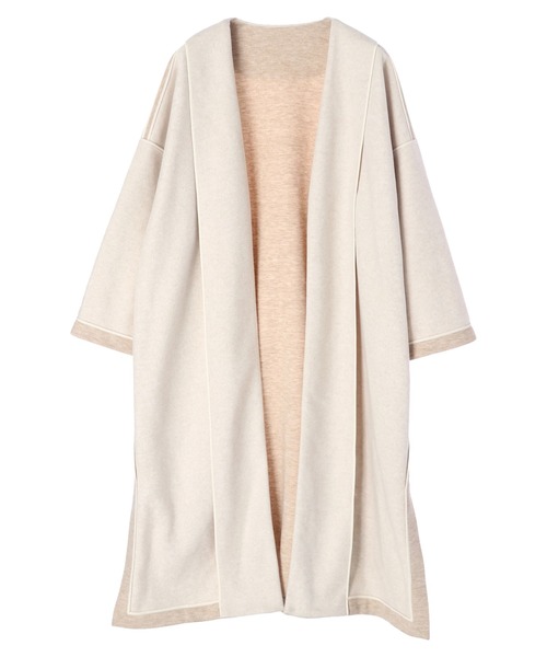 earth music&ecology(アースミュージックアンドエコロジー)の「【WEB限定】5WAYリバーシブルコート+インナー *(ノーカラーコート・レディース・ブラック/モカ/ライトベージュ・FREE)」の18枚目の写真