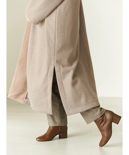 earth music&ecology(アースミュージックアンドエコロジー)の「【WEB限定】5WAYリバーシブルコート+インナー *(ノーカラーコート・レディース・ブラック/モカ/ライトベージュ・FREE)」の13枚目の写真