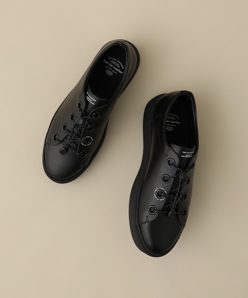 foot the coacher（フットザコーチャー）の「ダブルレースシューズ/DOUBLE LACED（その他シューズ・メンズ・ブラック/ホワイト・8/7）」の4枚目の写真
