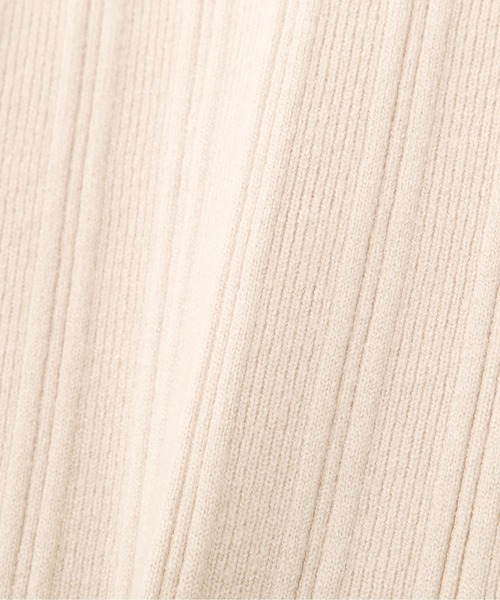 PROPORTION BODY DRESSING(プロポーションボディドレッシング)の「ランダムリブマトンスリーブ / 1211270008(ニット/セーター・レディース・ブルー系その他/ベージュ/オフホワイト/ダークグレー・FREE)」の18枚目の写真