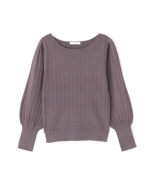 PROPORTION BODY DRESSING(プロポーションボディドレッシング)の「ランダムリブマトンスリーブ / 1211270008(ニット/セーター・レディース・ブルー系その他/ベージュ/オフホワイト/ダークグレー・FREE)」の8枚目の写真