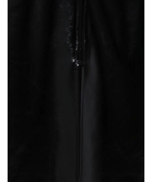 ELENDEEK（エレンディーク）の「パテントロングスカート（スカート・レディース・ブラック/ライトブルー/カーキ・01/02）」の6枚目の写真