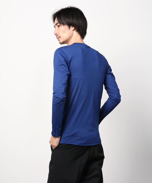 adidas(アディダス)の「アディダス adidas MTFWARMロングスリーブ(インナーウェア/肌着・メンズ・ネイビー・LL/L/M)」の3枚目の写真