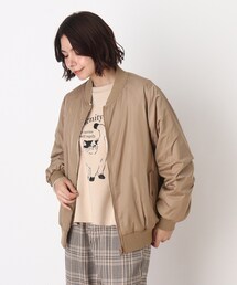 Cutie Blonde | 【久保乃々花さん着用商品】【S-LL】エコファ-リバーシブルブルゾン(ブルゾン)