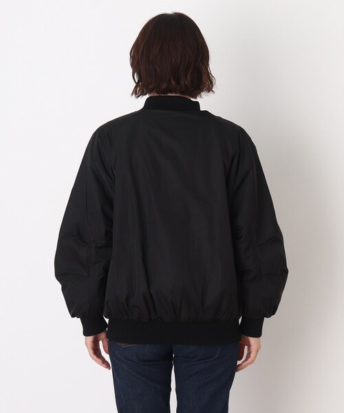 Cutie Blonde(キューティーブロンド)の「◆【S-LL】エコファ-リバーシブルブルゾン(ブルゾン・レディース・ブラック/カーキ/サンドベージュ・04/01/02/03)」の8枚目の写真