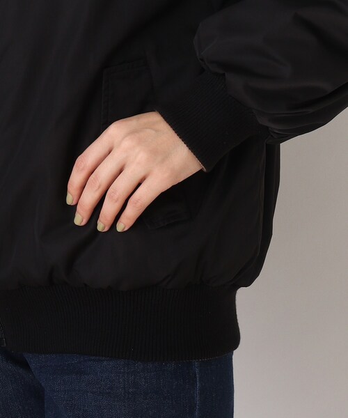 Cutie Blonde(キューティーブロンド)の「◆【S-LL】エコファ-リバーシブルブルゾン(ブルゾン・レディース・ブラック/カーキ/サンドベージュ・04/01/02/03)」の6枚目の写真