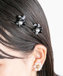 repipi armario（レピピ アルマリオ）の「ﾌﾗﾜｰﾊﾟｰﾙﾁﾋﾞｸﾘｯﾌﾟ（その他ヘアアクセサリー）」