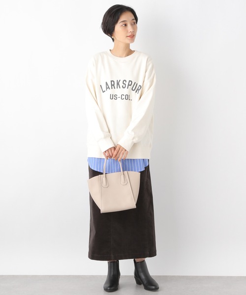 LEPSIM（レプシィム）の「2WAYシャツレイヤードカットソー　227734（Tシャツ/カットソー・レディース・ライトブルー/グレイッシュベージュ/オフホワイト・MEDIUM/LARGE）」の17枚目の写真