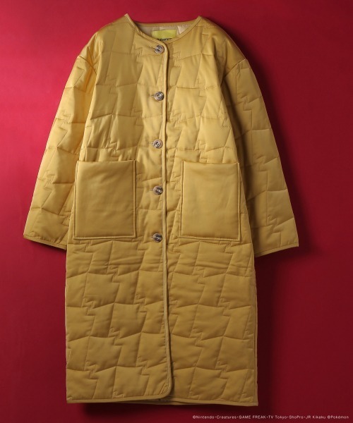ピカチュウコレクション Jeanasis ジーナシス のその他アウター Jeanasis ジーナシス のファッション サンダーキルティングコート を購入できます Jeanasis サンダーキルティングコート その他アウター 激安上質先着