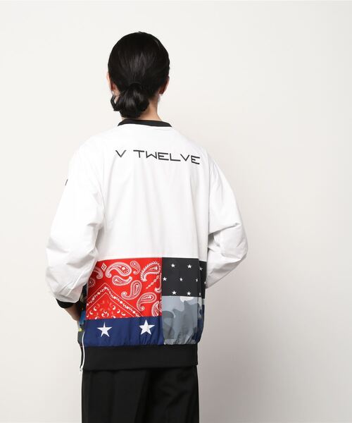 V12(ヴィ トゥエルヴ)の「CRAZY PANEL SNEAD(その他アウター・メンズ・ホワイト/ブラック・M/XL/L)」の15枚目の写真