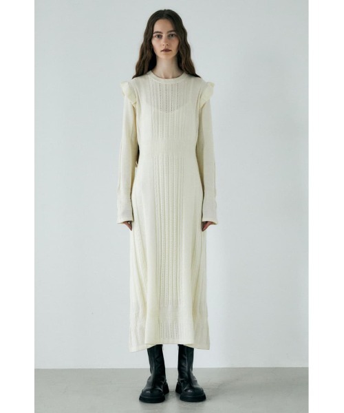 セール Eyelet Frill ドレス ワンピース Moussy マウジー のファッション通販 Zozotown