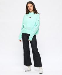 tommy jeans（トミー ジーンズ）の「フラッグロゴハイネックプル