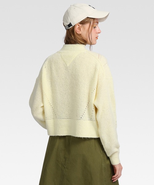  JEANS - トミージーンズ  ボクシーフラッグ ケーブルニットセーター 楽天市場】【SALE／50%OFF】メランジフラッグセーター TOMMY