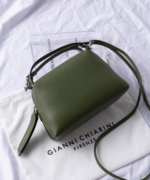 セール】【GIANNI CHIARINI】ALIFA S 2WAY レザーバッグ