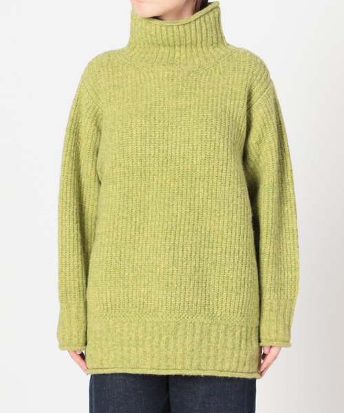 SLOBE citron.（スローブシトロン）の「SLOBE citron. フルーツカラーBIGニット◆（ニット/セーター・レディース・ピンク/グリーン系その他・FREE）」の6枚目の写真