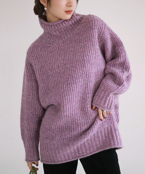 SLOBE citron.（スローブシトロン）の「SLOBE citron. フルーツカラーBIGニット◆（ニット/セーター・レディース・ピンク/グリーン系その他・FREE）」の14枚目の写真