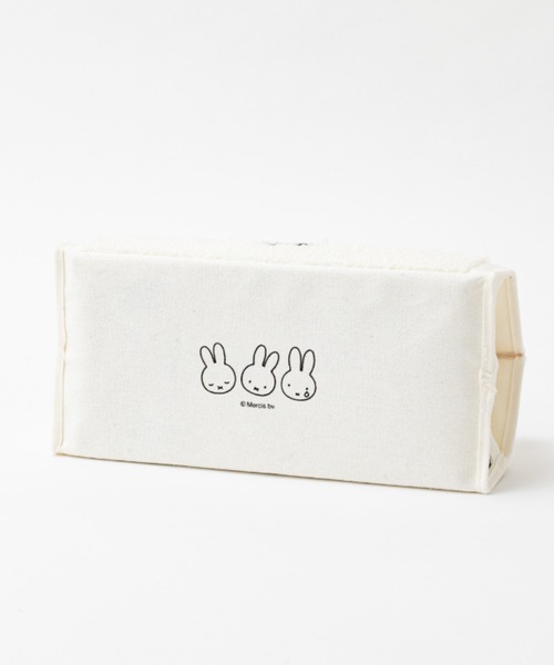 BIRTHDAY BAR（バースデイバー）の「ミッフィー ボリス  ティッシュBOXカバー ｜tente Dick Bruna  miffy（インテリア雑貨・レディース・ホワイト/ブラック/ブラウン・フリー）」の7枚目の写真