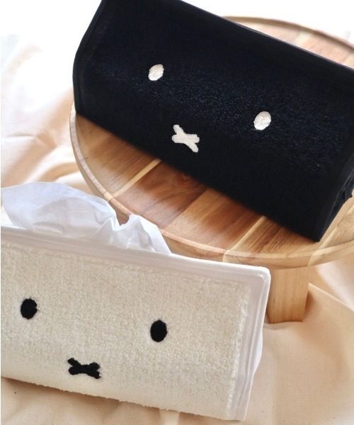 BIRTHDAY BAR（バースデイバー）の「ミッフィー ボリス  ティッシュBOXカバー ｜tente Dick Bruna  miffy（インテリア雑貨・レディース・ホワイト/ブラック/ブラウン・フリー）」の20枚目の写真