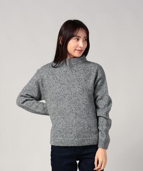To b. by agnes b.(トゥービーバイアニエスベー)の「WQ14 PULL オーロララメプルオーバー(ニット/セーター・レディース・グレー・UNI)」の2枚目の写真