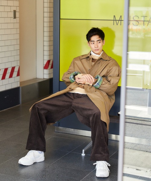 WHIMSIC（ウィムジック）の「【WHIMSIC】ステンカラーコート（ステンカラーコート・レディース・グレー/ブラウン/ブラック・FREE）」の9枚目の写真