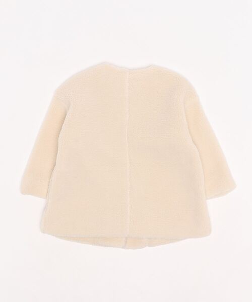 GLOBAL WORK（グローバルワーク）の「【キッズ】ボアノーカラーコート/239862（その他アウター・キッズ・オフホワイト/グレー系その他3・100cm/110cm/160cm/150cm/140cm/130cm/120cm）」の10枚目の写真