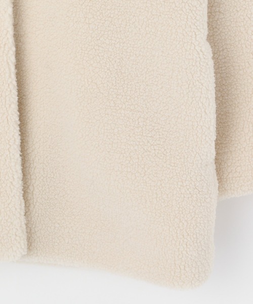 GLOBAL WORK（グローバルワーク）の「【キッズ】ボアノーカラーコート/239862（その他アウター・キッズ・オフホワイト/グレー系その他3・100cm/110cm/160cm/150cm/140cm/130cm/120cm）」の19枚目の写真