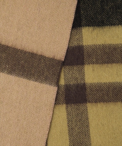 BAYFLOW（ベイフロー）の「ウールチェックマフラー（マフラー・メンズ・グレー/レッド/イエロー・FREE）」の9枚目の写真