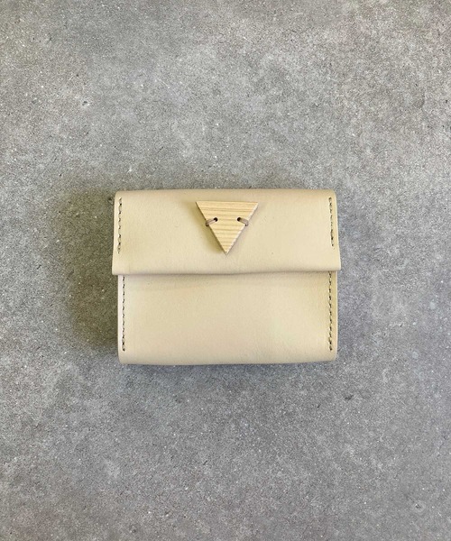 TIDEWAY(タイドウェイ)の「WOOD CARD CASE(名刺入れ・レディース・アッシュグレー/ブラック/ベージュ/グリーン・FREE)」の1枚目の写真