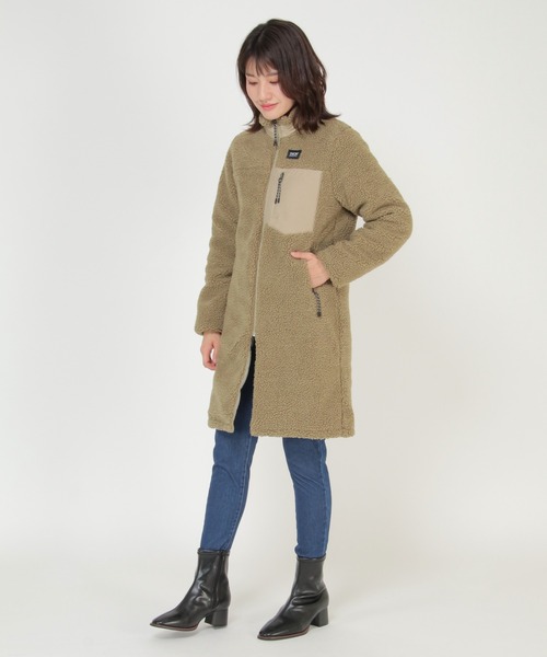 TAION（タイオン）の「TAION タイオン リバーシブルコート（トレンチコート・レディース・ブラック/ライトグレー・M/L）」の7枚目の写真