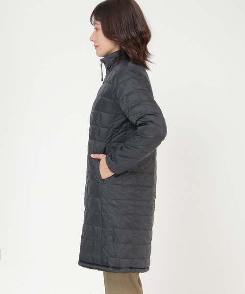 TAION（タイオン）の「TAION タイオン リバーシブルコート（トレンチコート・レディース・ブラック/ライトグレー・M/L）」の8枚目の写真