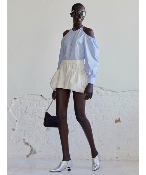 STELLA McCARTNEY（ステラマッカートニー）の「Cotton Shirt　/ コットン シャツ（シャツ/ブラウス・レディース・ライトブルー・36/38）」の5枚目の写真