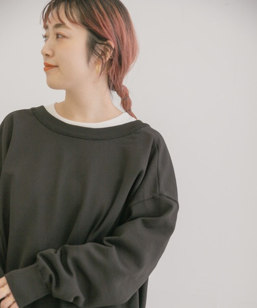 ITEMS URBANRESEARCH（アイテムズ アーバンリサーチ）の「2WAYクルーネックカーディガン（カーディガン/ボレロ・レディース・ブラック/ブルー/グレー系その他・FREE）」の18枚目の写真