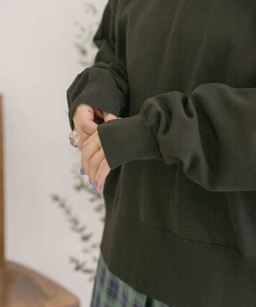 ITEMS URBANRESEARCH（アイテムズ アーバンリサーチ）の「2WAYクルーネックカーディガン（カーディガン/ボレロ・レディース・ブラック/ブルー/グレー系その他・FREE）」の20枚目の写真