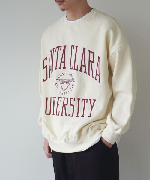 Port（ポート）の「カレッジ ロゴ ビッグシルエット スウェット (ユニセックス)（スウェット・レディース・A/B/C/D/E/F/G/H/I/J/K/L/M/N/O/P/Q/R/S/T/U/W/X/V・FREE）」の22枚目の写真