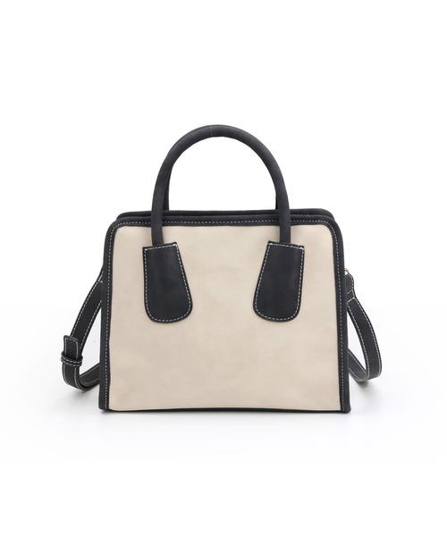 T・S・L(ティーエスエル)の「スクエア2wayバッグ(ボストンバッグ・レディース・ブラック/イエロー/モカ・FREE)」の20枚目の写真