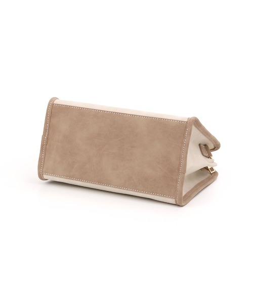 T・S・L(ティーエスエル)の「スクエア2wayバッグ(ボストンバッグ・レディース・ブラック/イエロー/モカ・FREE)」の6枚目の写真