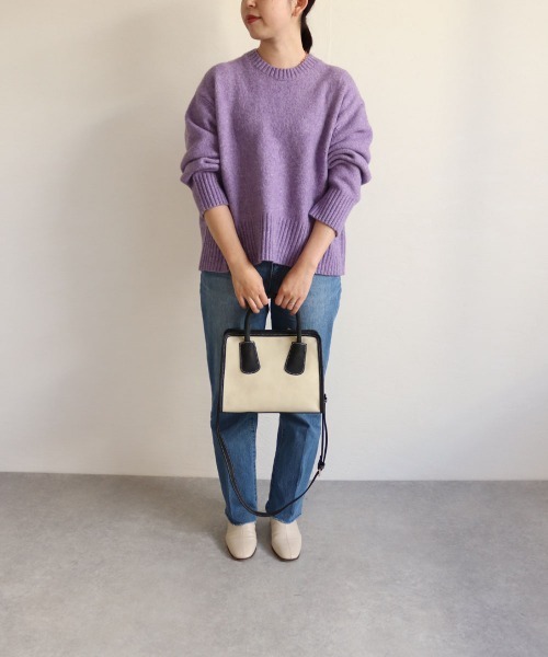 T・S・L(ティーエスエル)の「スクエア2wayバッグ(ボストンバッグ・レディース・ブラック/イエロー/モカ・FREE)」の10枚目の写真