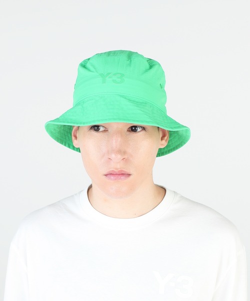 Y-3（ワイスリー）の「Y-3 BUCKET HAT（ハット・メンズ・グリーン・SMALL/MEDIUM/LARGE）」の3枚目の写真