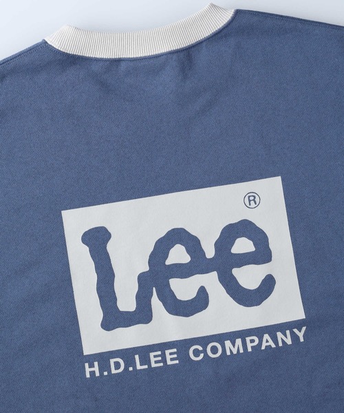Lee（リー）の「【Lee】バックプリントリンガークルーネック