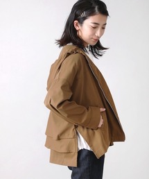 【WEB限定】シャークスキンバックフレアマウンテンパーカー