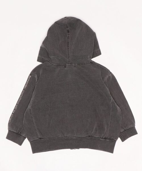 BABYDOLL(ベビードール)の「親子お揃い メッセージジップパーカー 6255K (ボトム別売)(パーカー・キッズ・チャコールグレー/ピンク/ブルー・90cm/100cm/120cm/130cm/140cm/80cm/110cm)」の4枚目の写真