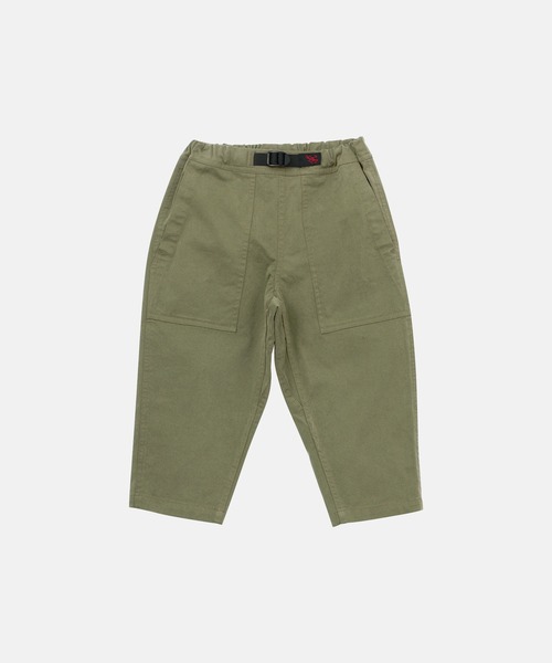 Gramicci(グラミチ)の「KIDS LOOSE TAPERED PANT|キッズルーズテーパードパンツ(その他パンツ・キッズ・ネイビー系/オリーブ/ブラウン系その他/イエロー系その他/ベージュ系その他/ブラック/ブラウン系その他2/チャコールグレー/ブルー系その他/パープル系その他/グレー系その他6/グリーン系その他6/ブルーグレー・130cm/120cm/100cm/110cm)」の9枚目の写真