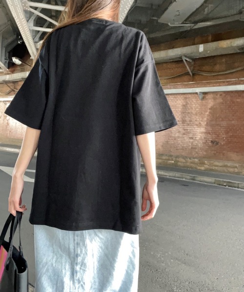 intoxic.(イントキシック)の「【intoxic.】フロイトピクチャー ショートスリーブ(Tシャツ/カットソー・レディース・ブラック/ベージュ・FREE)」の12枚目の写真